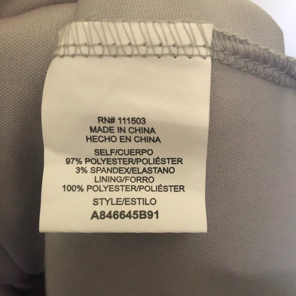 Gray & Pink Floral Dress, 2X - Picture 8 of 8